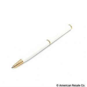 COACH Vintage 4" White and Gold Wallet Pen-Authentic and Rare! New!